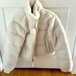 The North Face Off-White Teddy Jacket